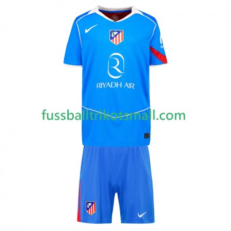 Fußballtrikots Atlético Madrid Kinder 2025-2026 Kurzarm 3rd trikot kaufen